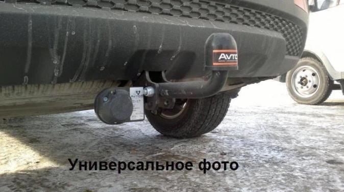 Фаркоп для Hyundai Porter 2005-2007 съемный крюк на двух болтах 1200кг Автос