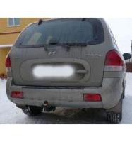 Фаркоп для Hyundai Santa Fe Classic 2000-2012 съемный крюк на двух болтах 2000кг Автос